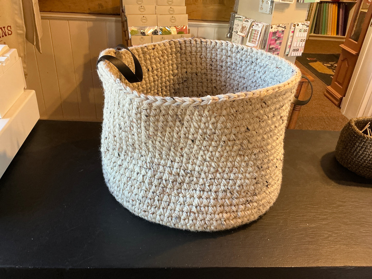Xl crochet basket