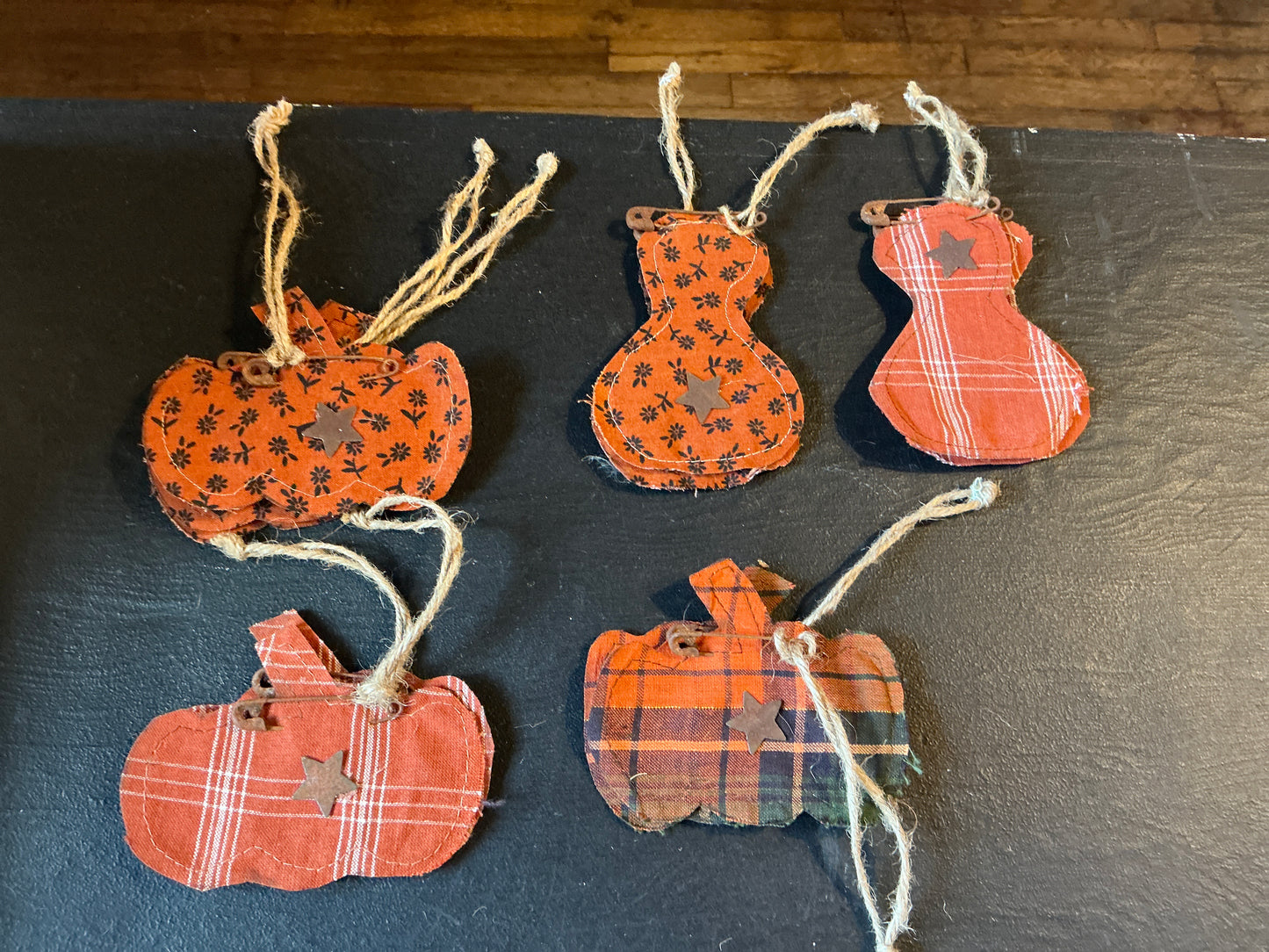 Large Handmade Fall ornaments