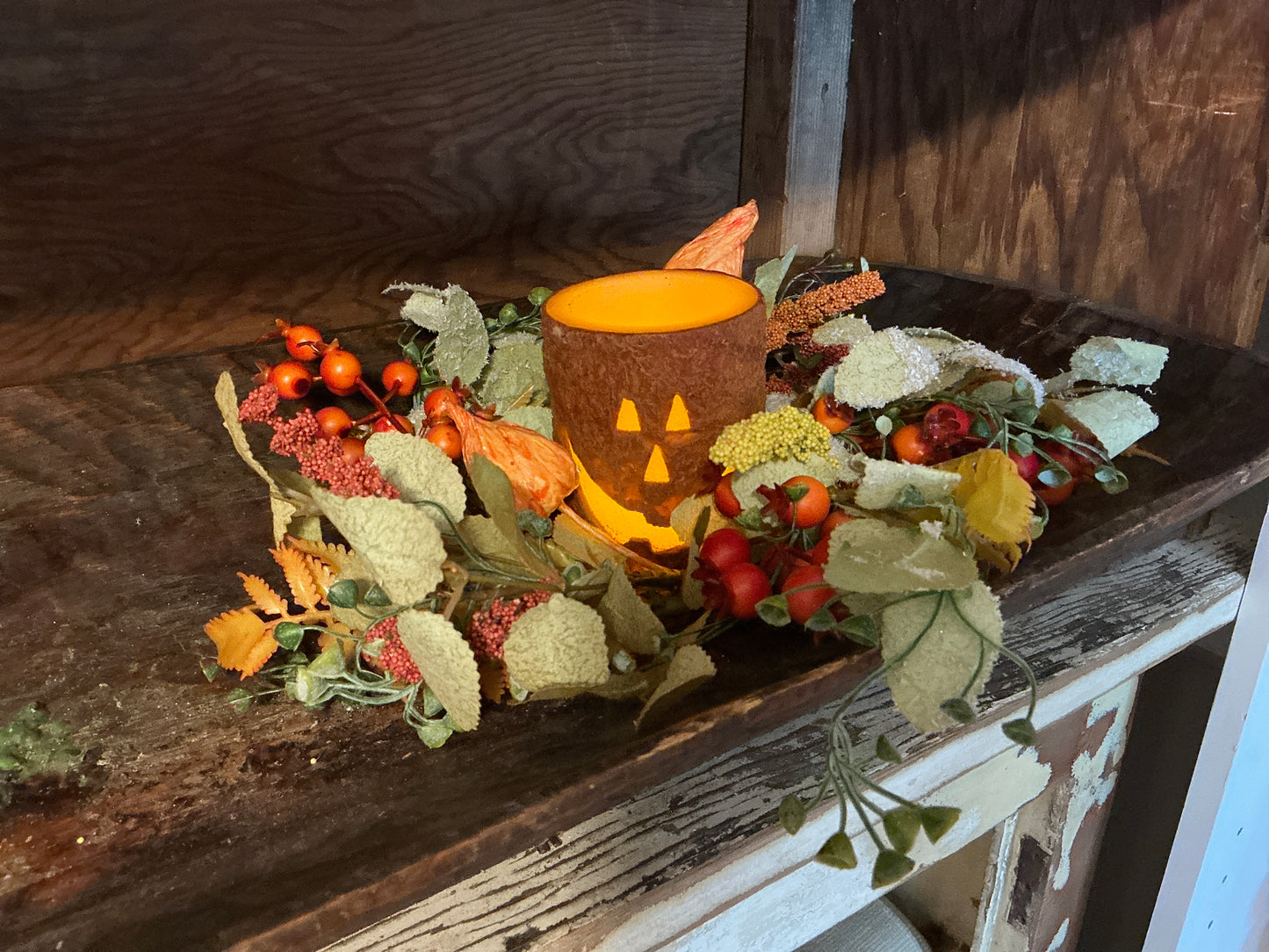 Autumn Cheer Candle Ring 4.5i