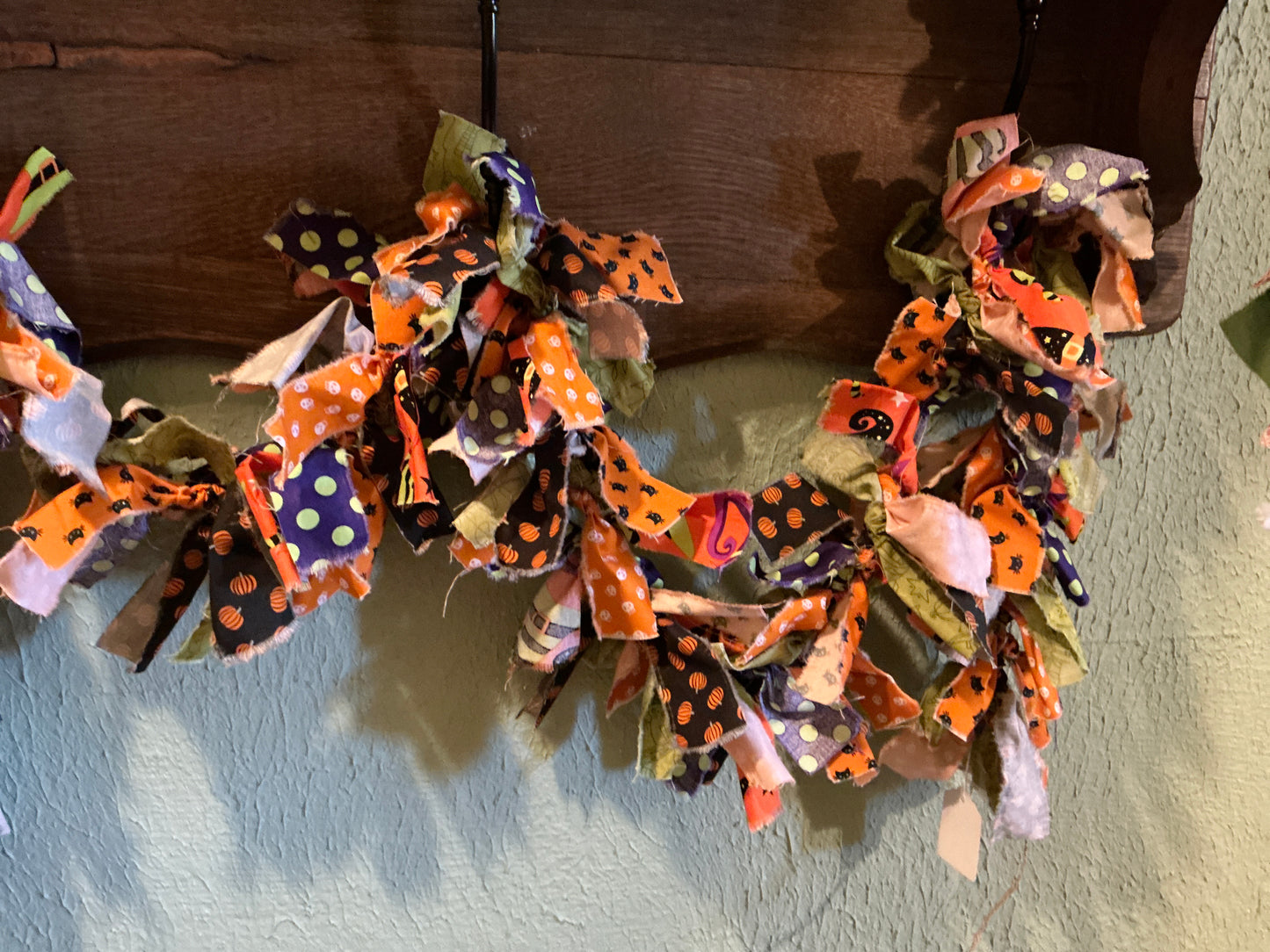 Fall fabric garlands