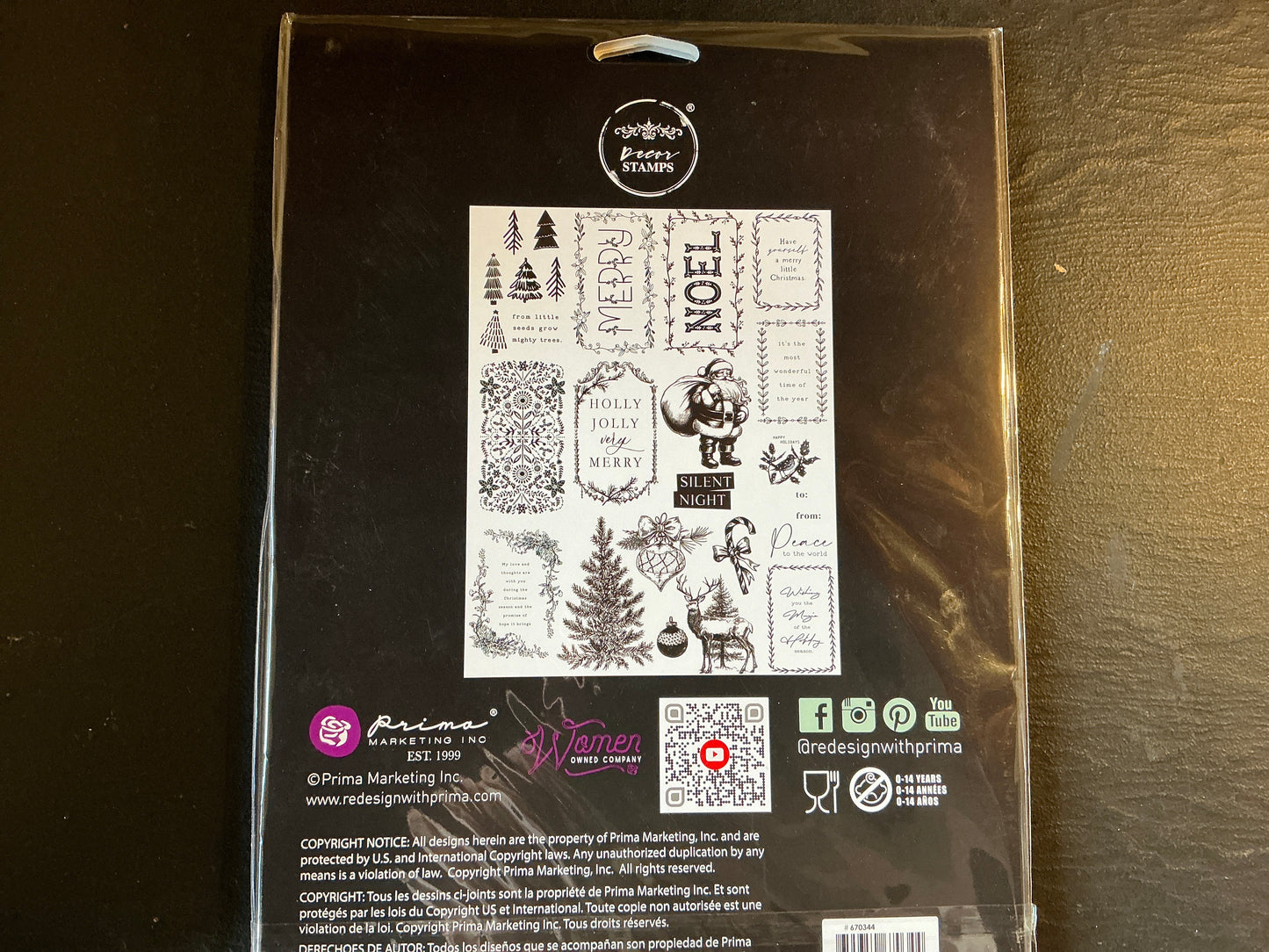 Merry and Bright Decor Stamps