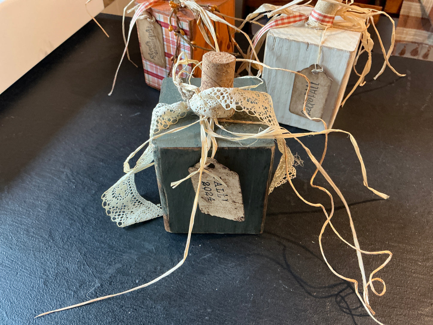 pumpkin blocks small 4”