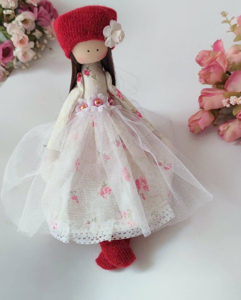 Mary Anne Doll,Handmade Doll, Fabric Doll