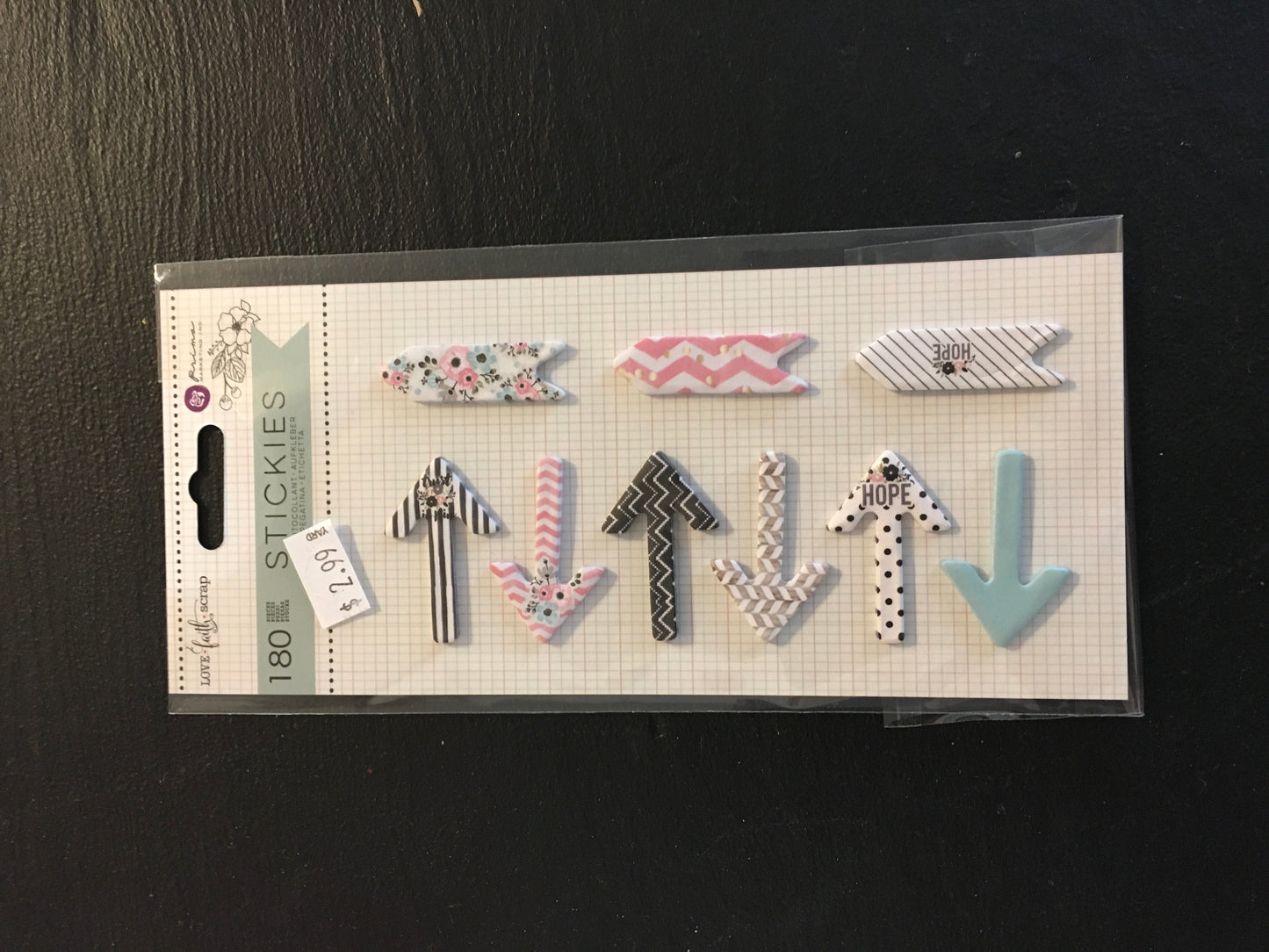 Prima arrow stickers