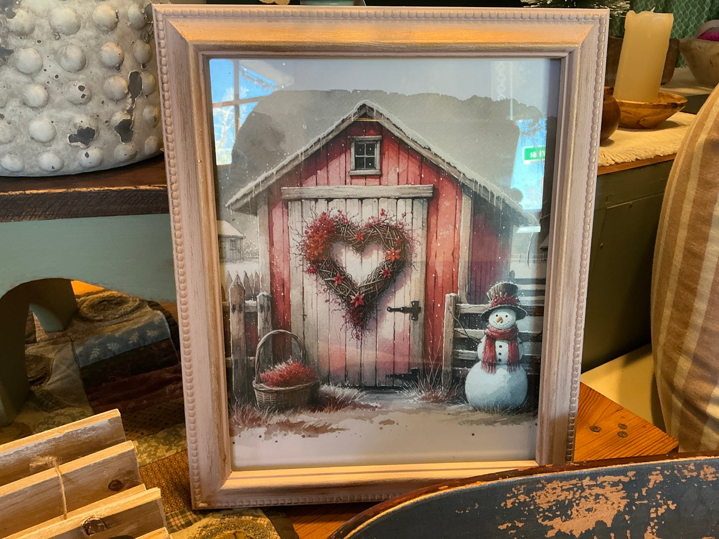 Winter Valentine Framed