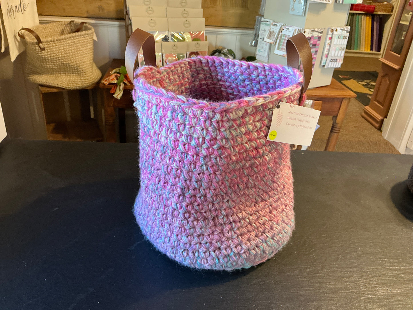 Med. Crochet Basket