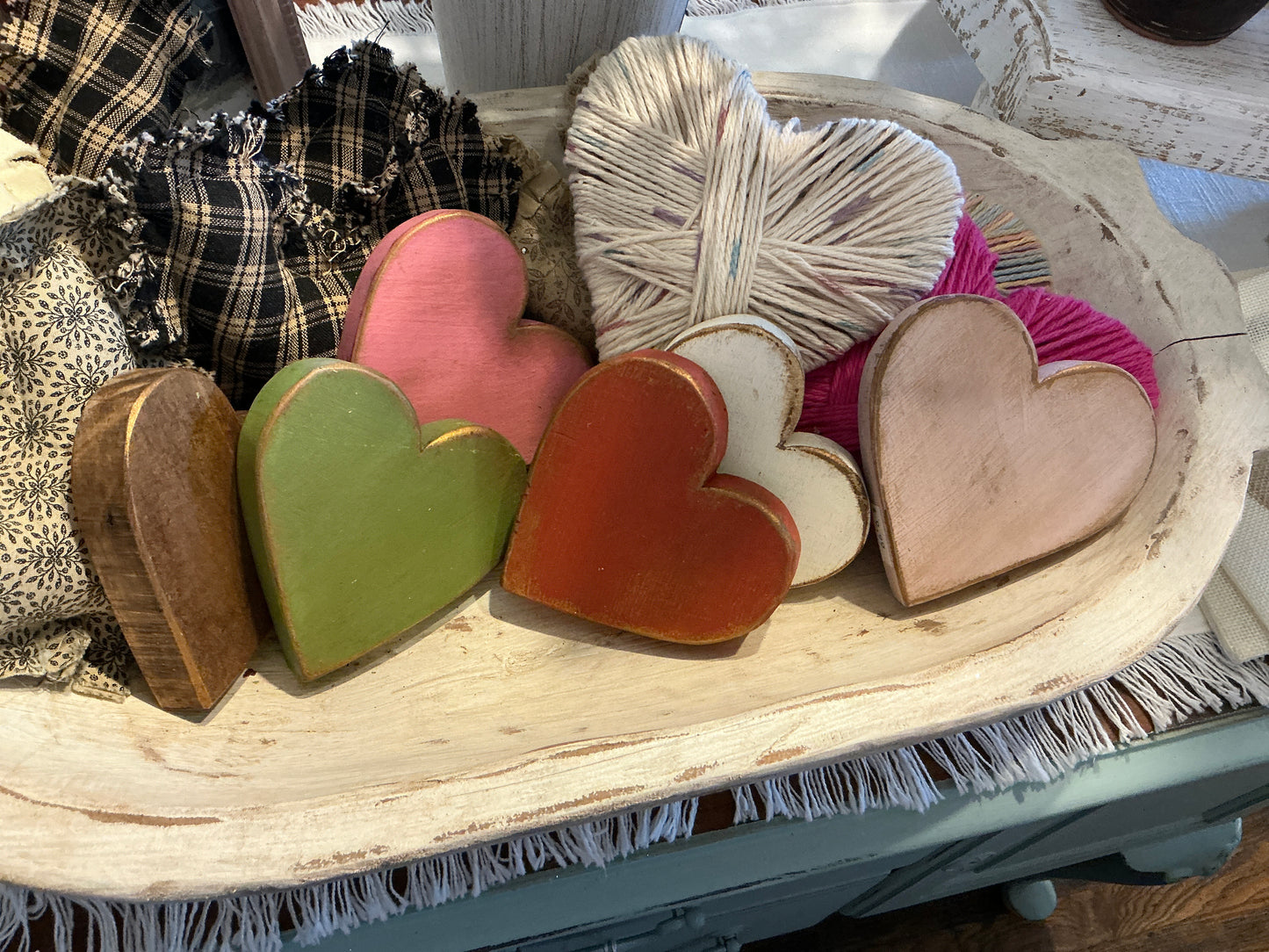 Wood Hearts