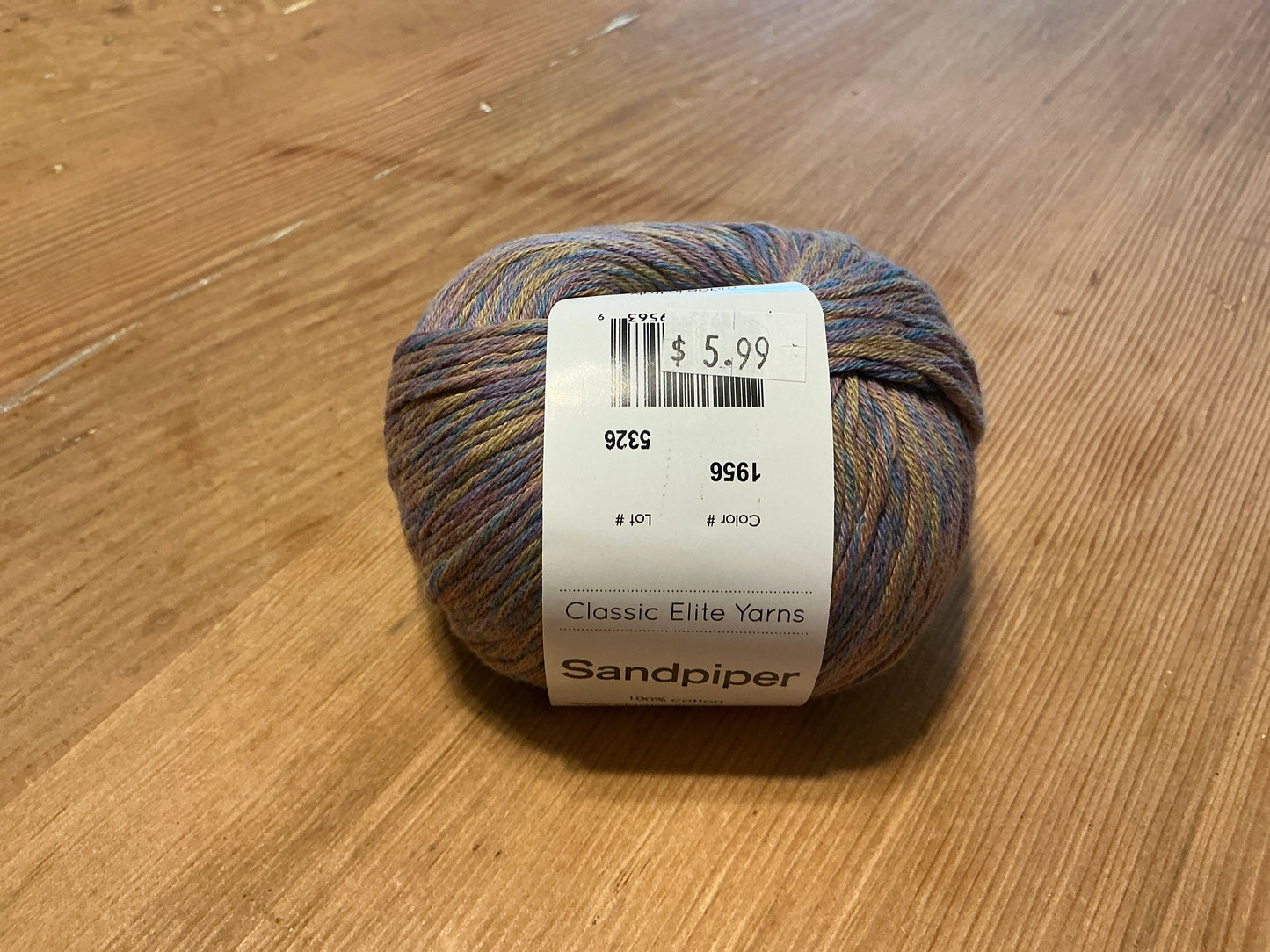 Sandpiper yarn