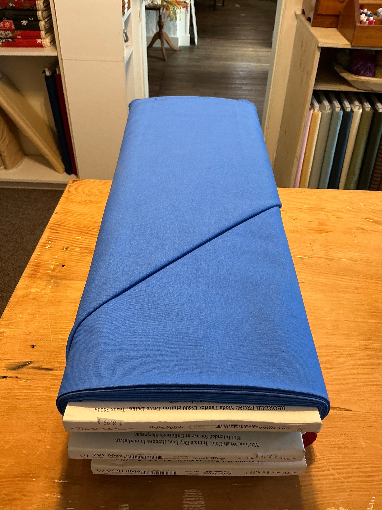 Bella solids Amelia blue