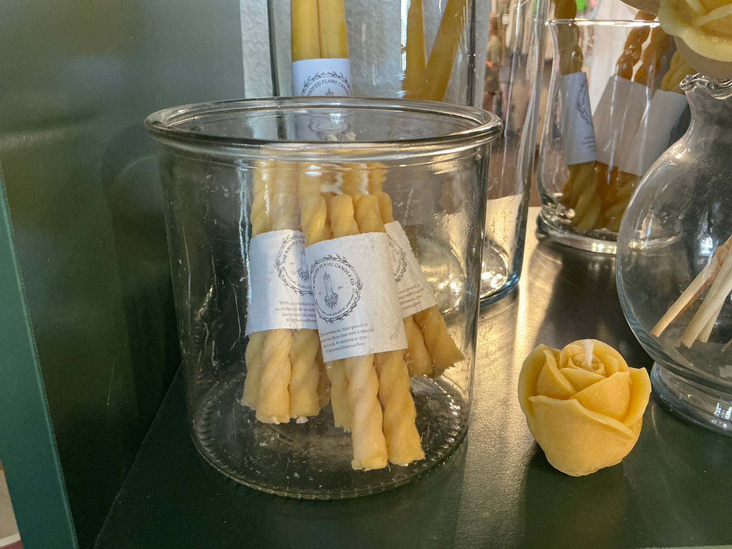 Beeswax Birthday Candle Set