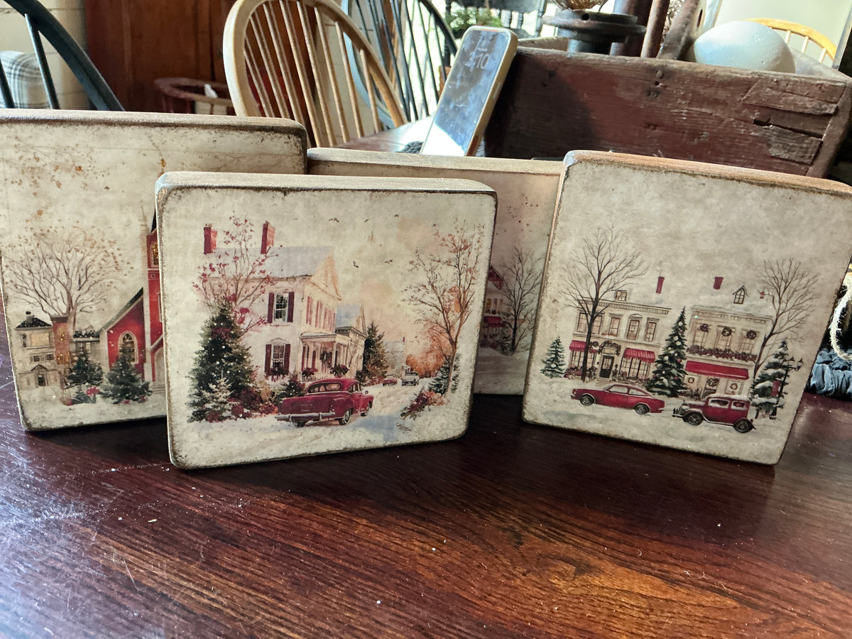 5x5 Christmas Shelf Sitters