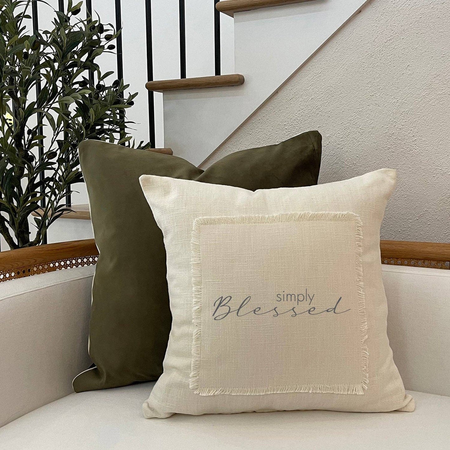 Simply blessed Pillow Cover