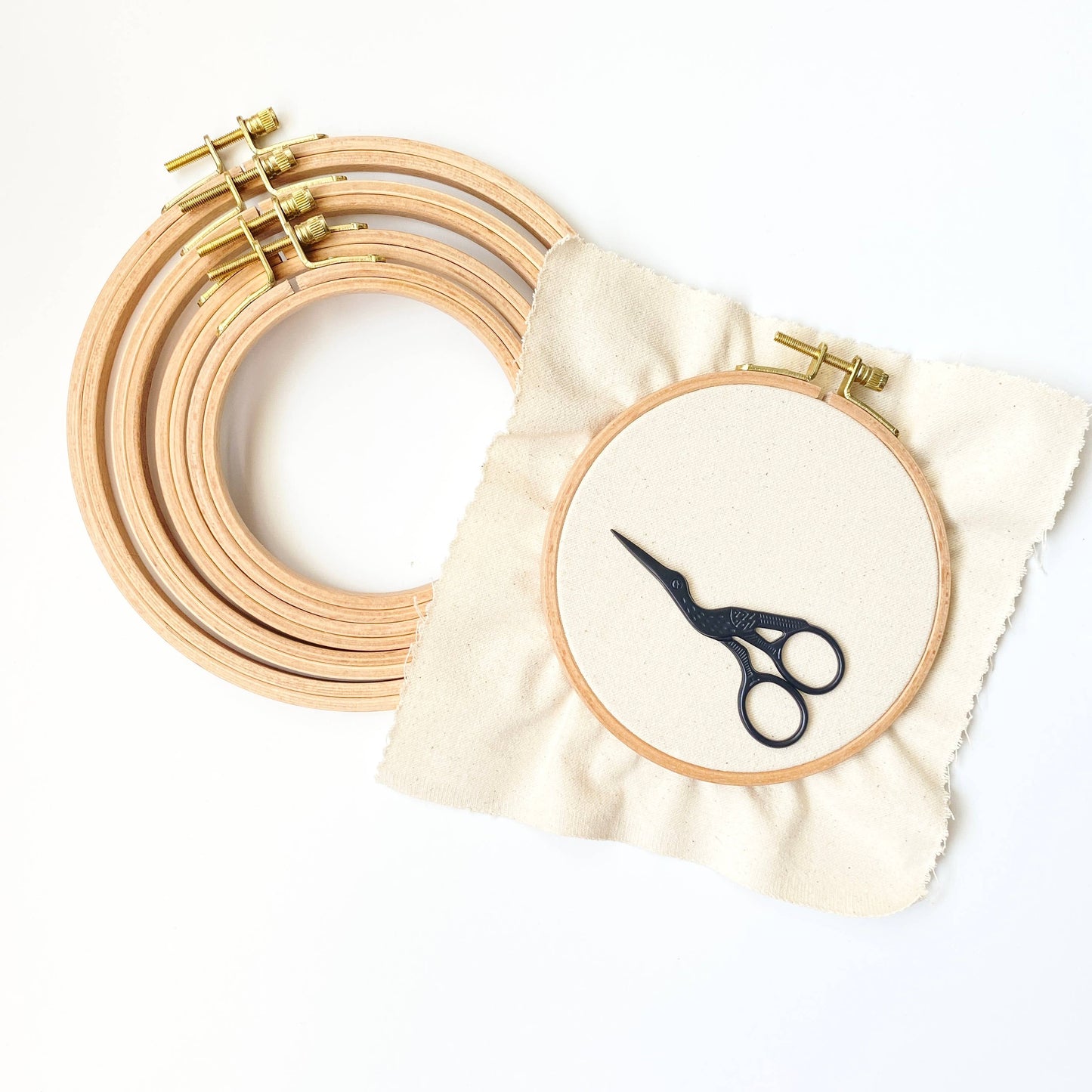 Beechwood Embroidery Hoops, Cross Stitch Hoop Frames