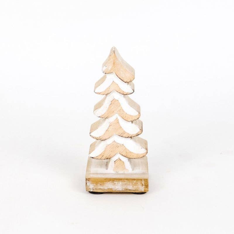 70797 - 2x4.25x2 Mango wood (TREE) Christmas Decor
