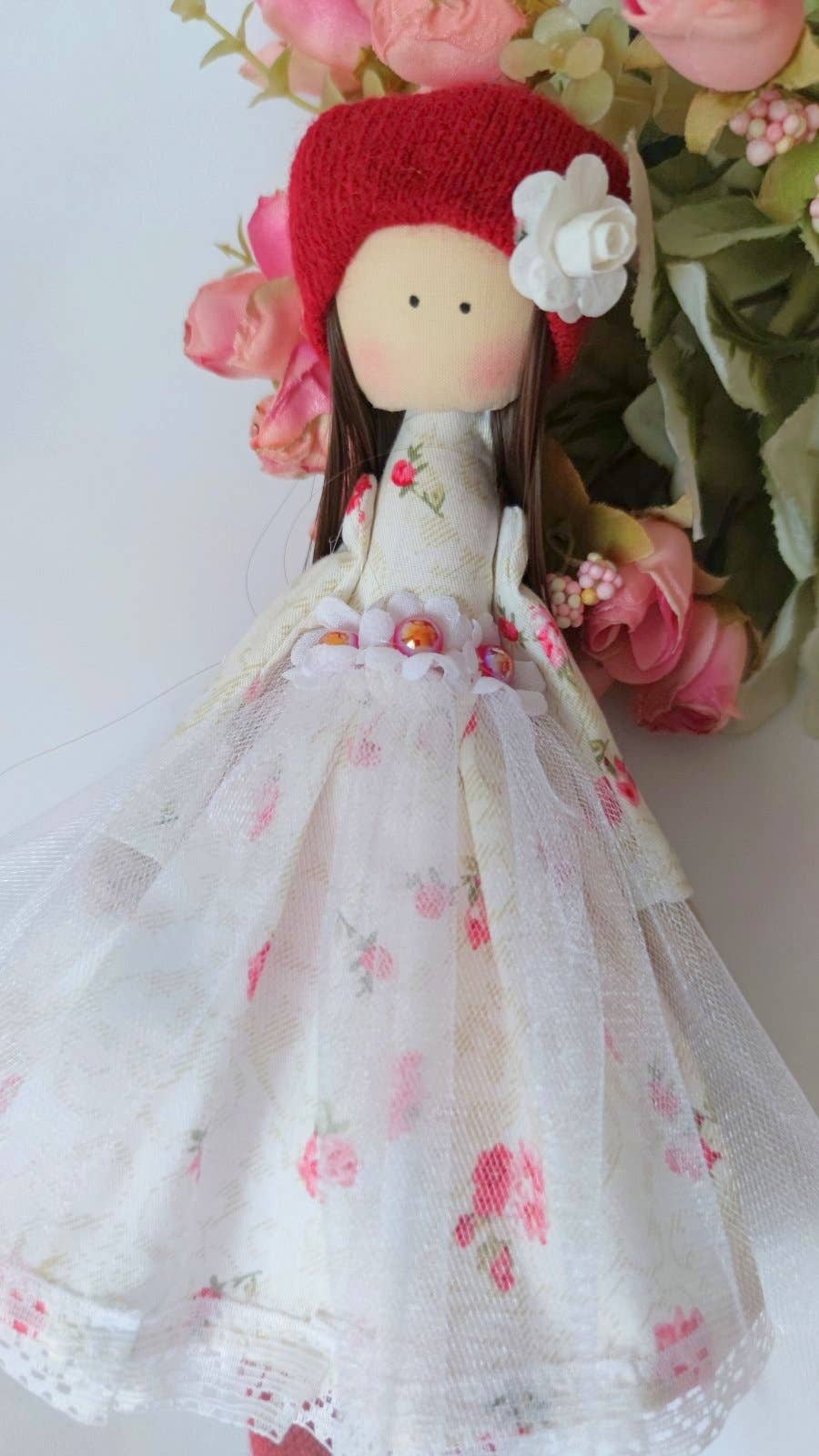 Mary Anne Doll,Handmade Doll, Fabric Doll