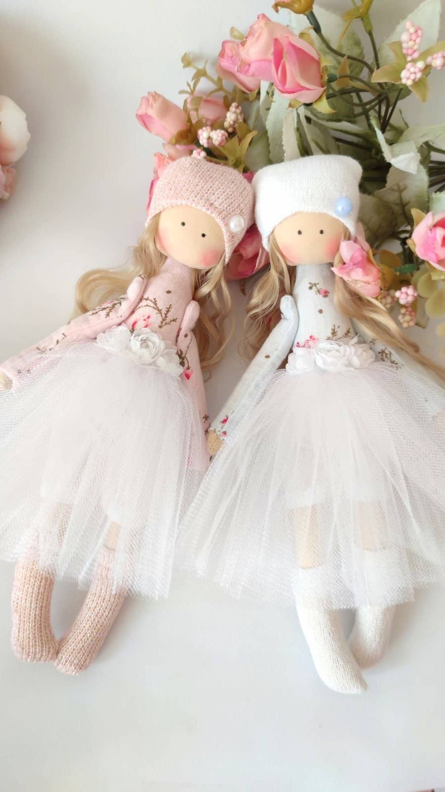Princess Ballerina Doll, Cotton, Nursery Decor