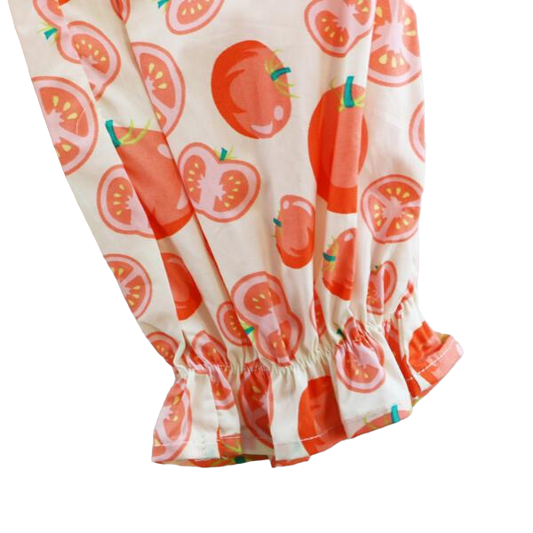 S50 13032-B  RED  Tomato Pants