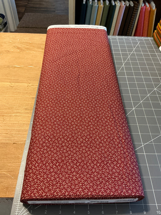 Flower toss red 104D