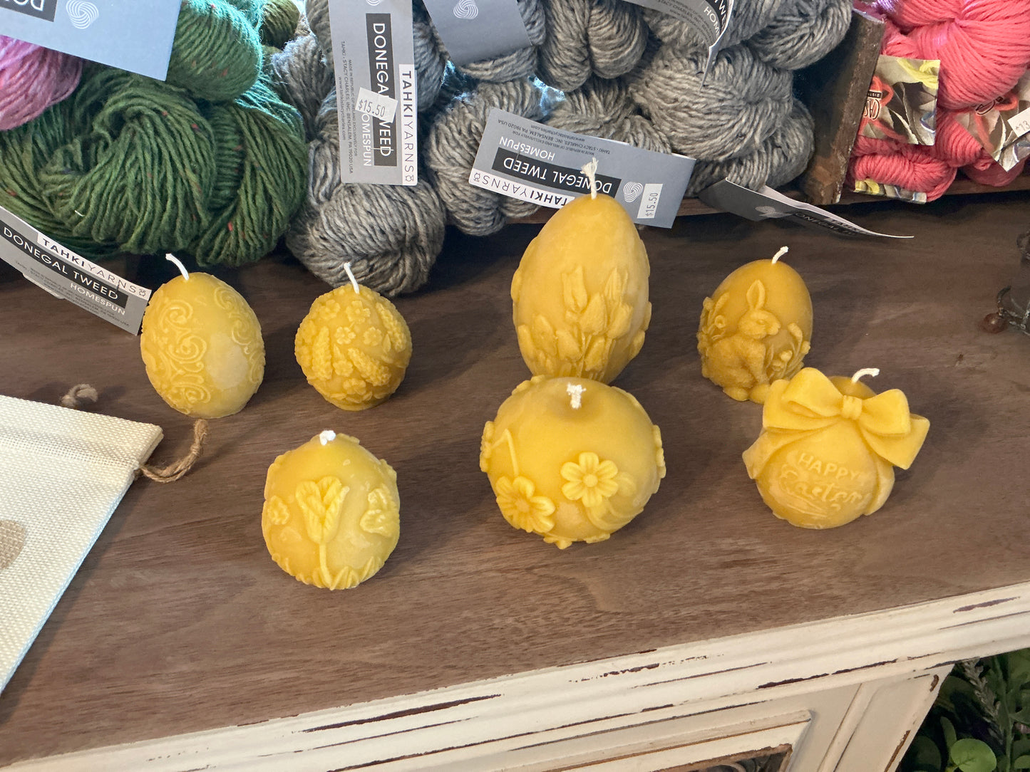 7 pk. Easter Beeswax Candles