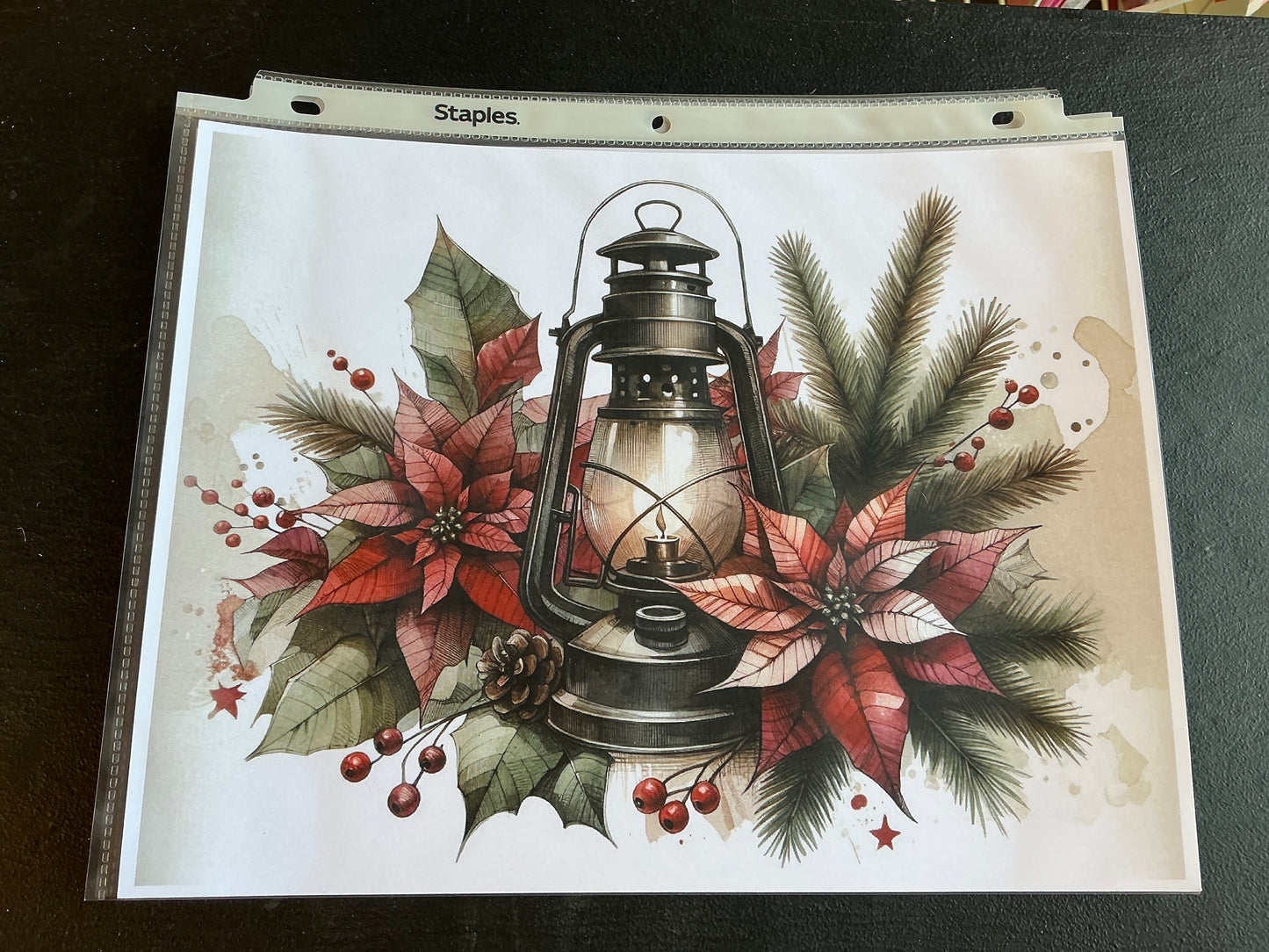 Christmas Card stock Scene