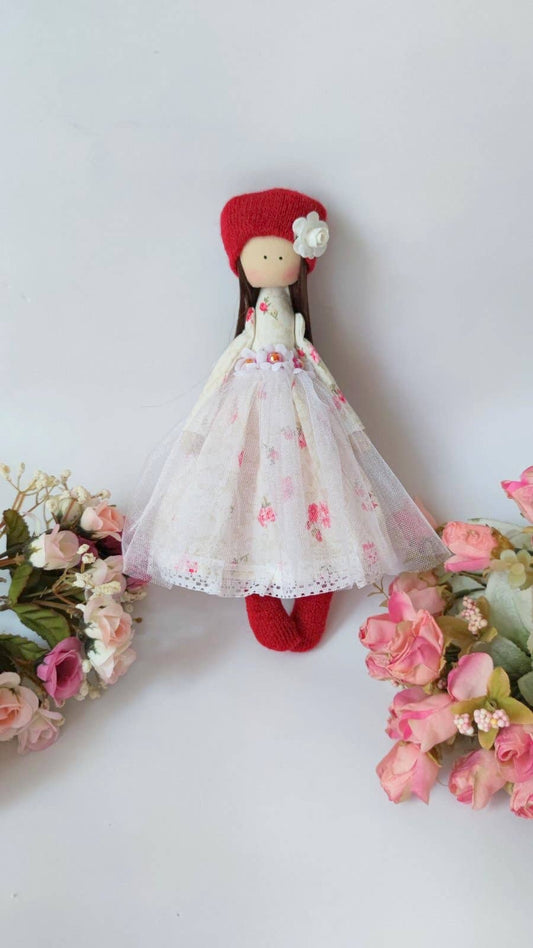 Mary Anne Doll,Handmade Doll, Fabric Doll
