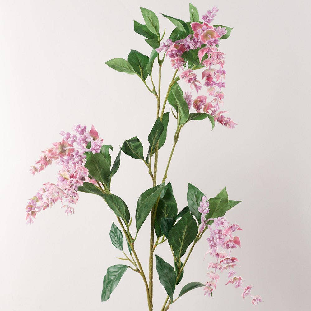24" Artificial Weeping Wisteria Stem - Select Color