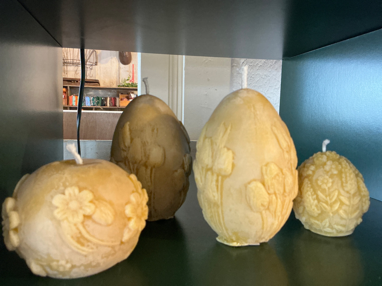 Spring Beeswax Candles