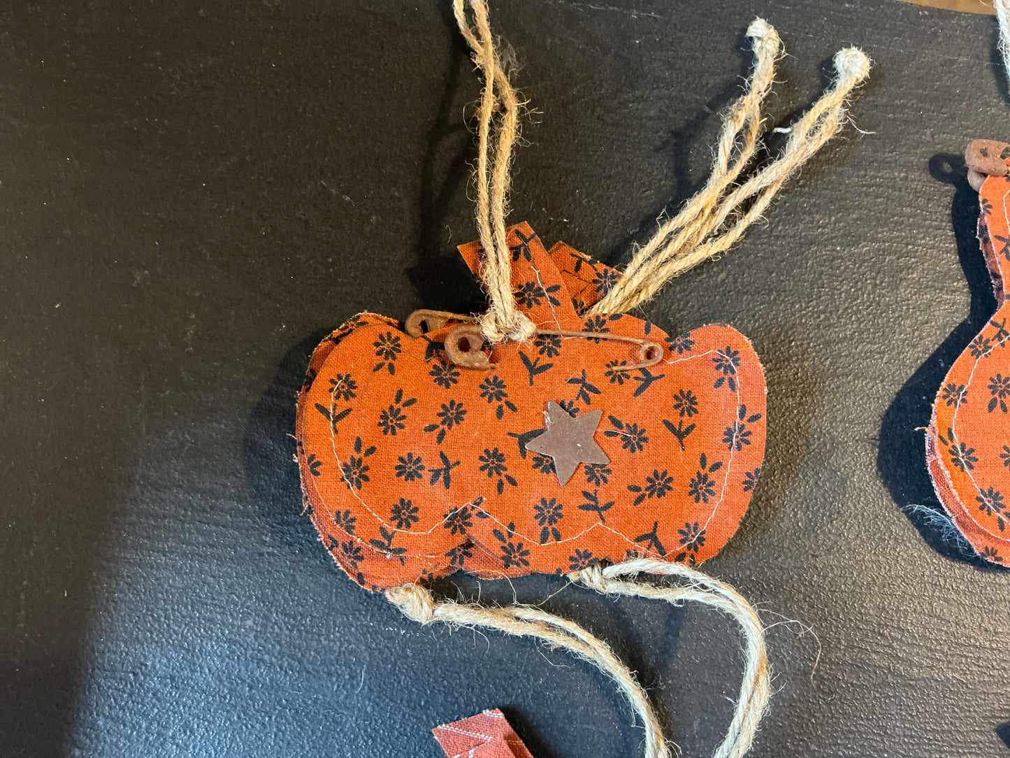Large Handmade Fall ornaments