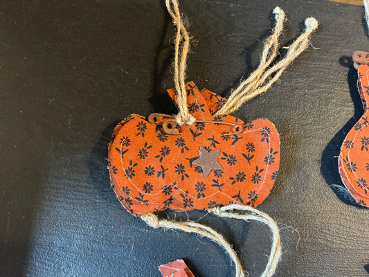 Large Handmade Fall ornaments