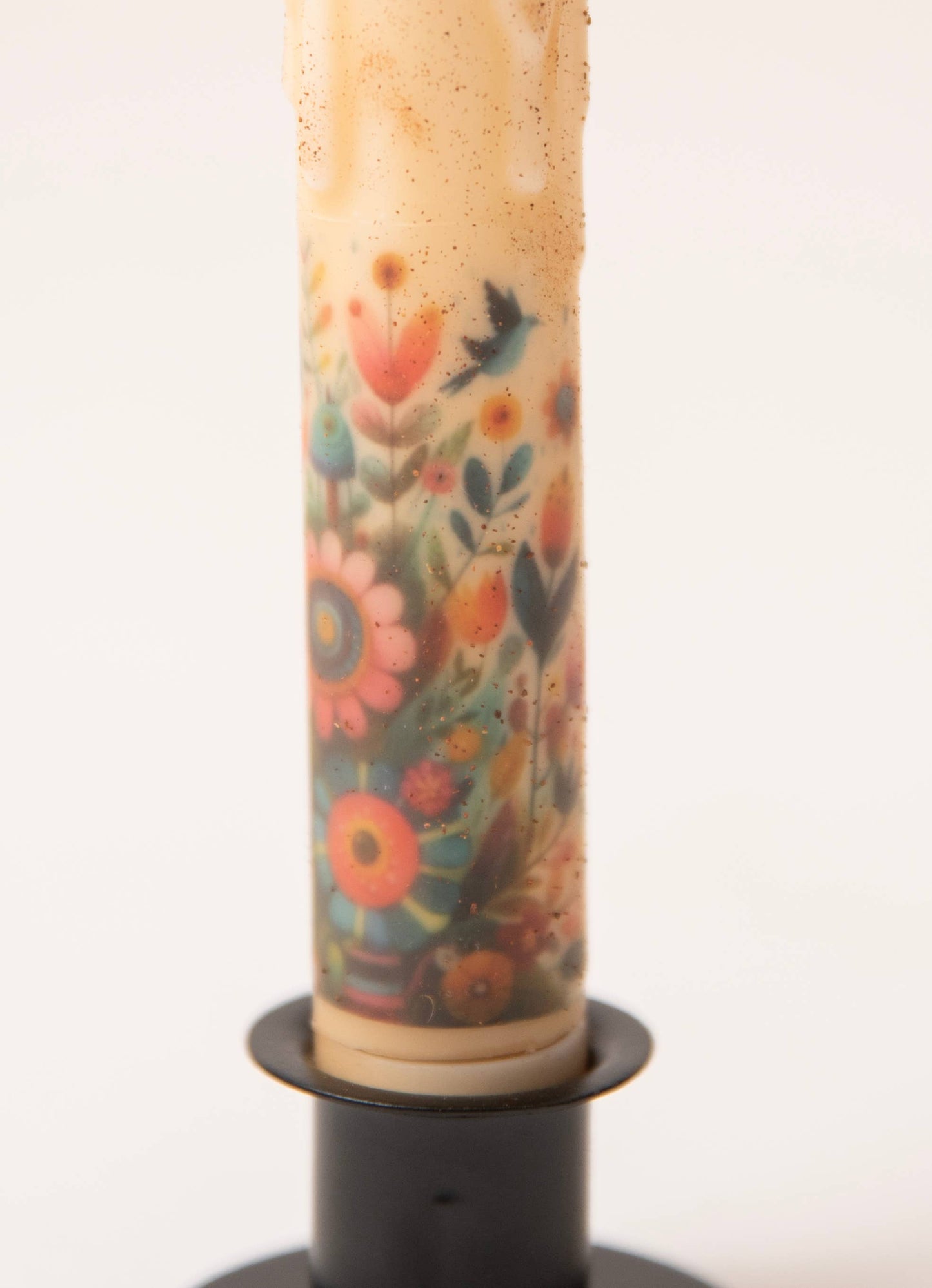 Folk Art Panorama LED Timer Taper
