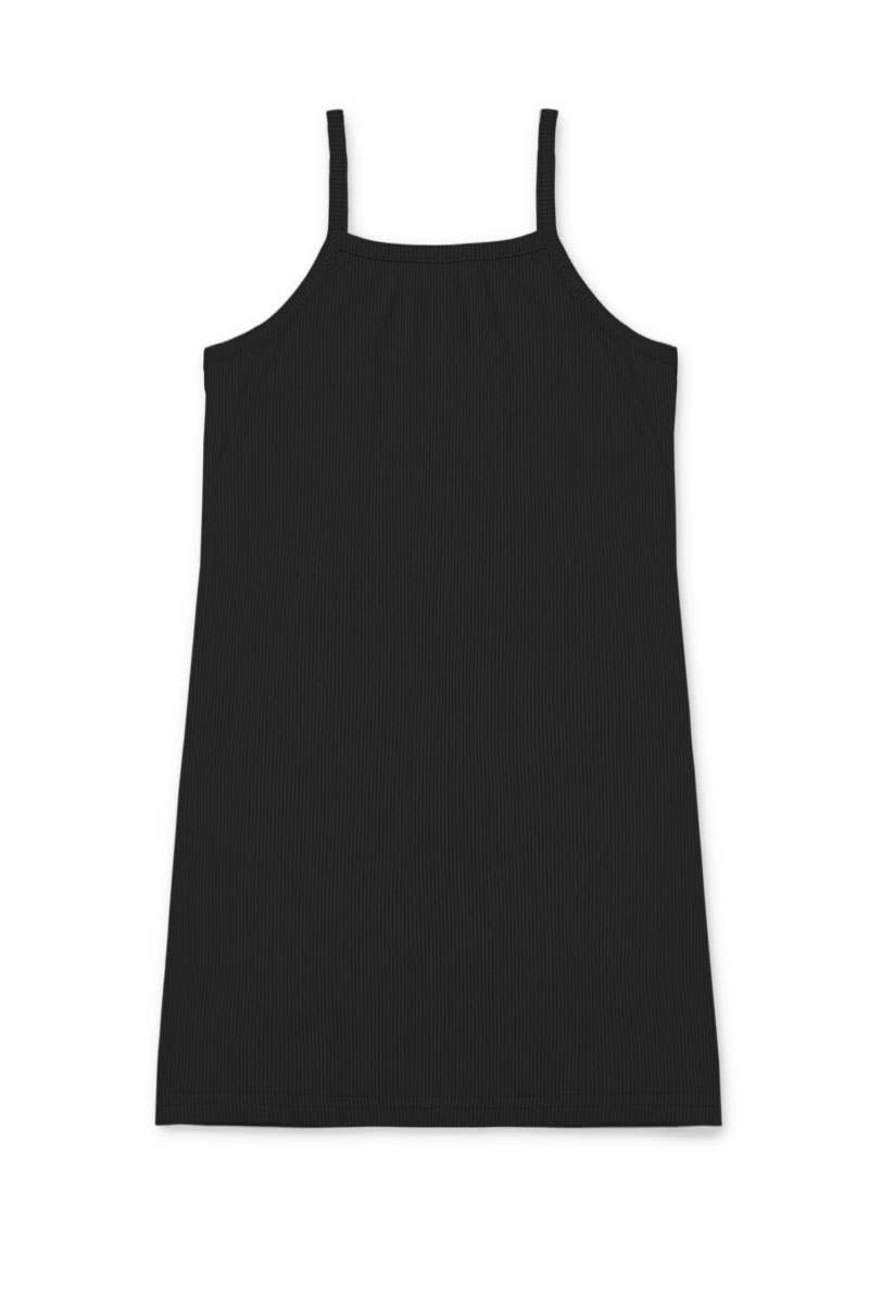 GKD-3061B Girl's Ribbed Tank Dress