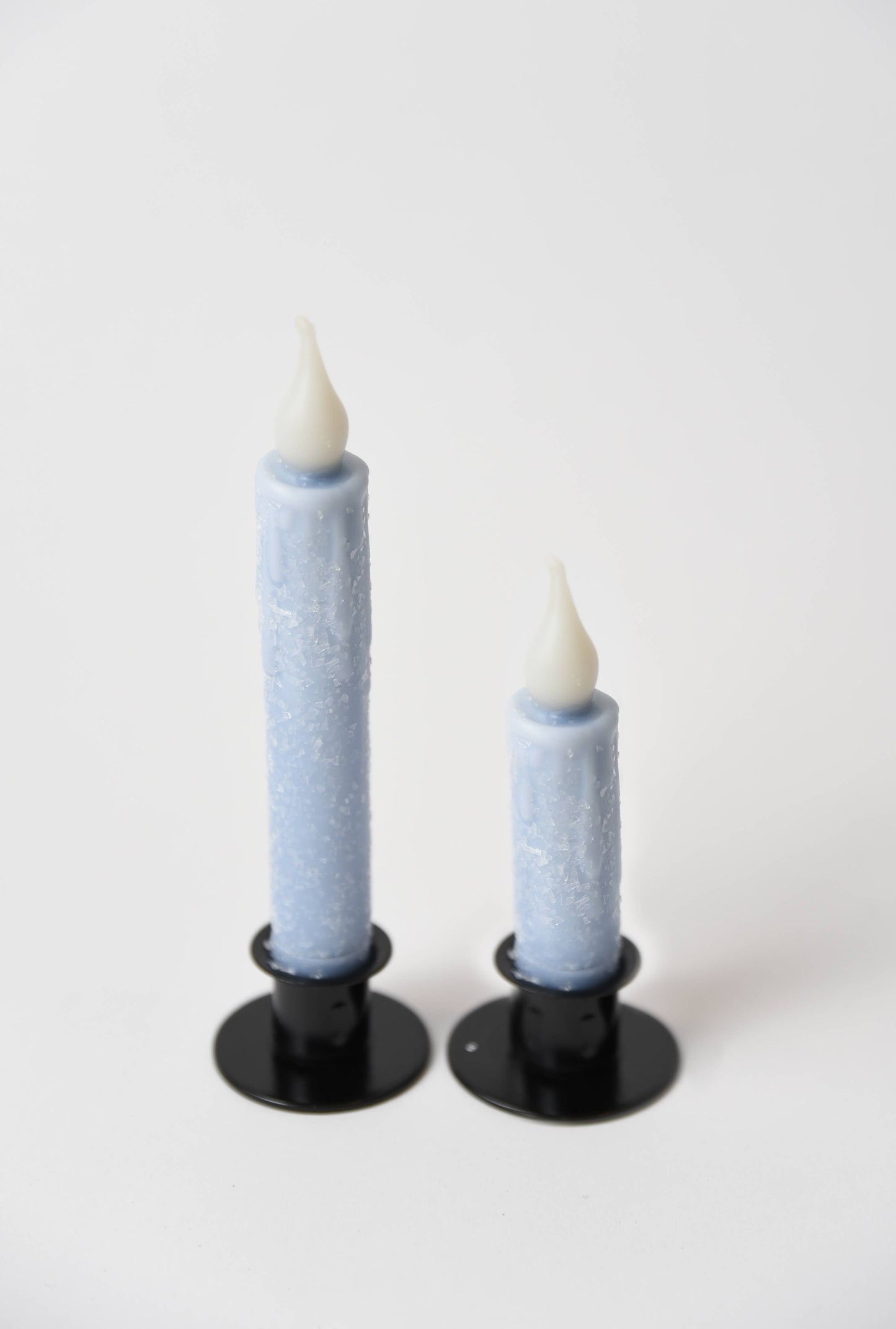 Diamond Dusted Pastels LED Timer Taper Candle