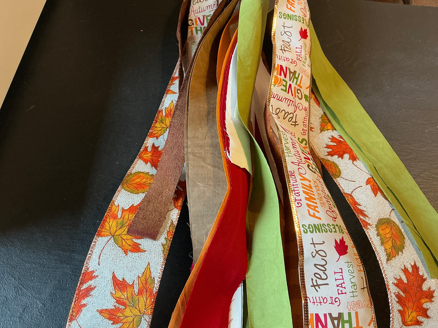 Fabric garland pre-pack (fall)