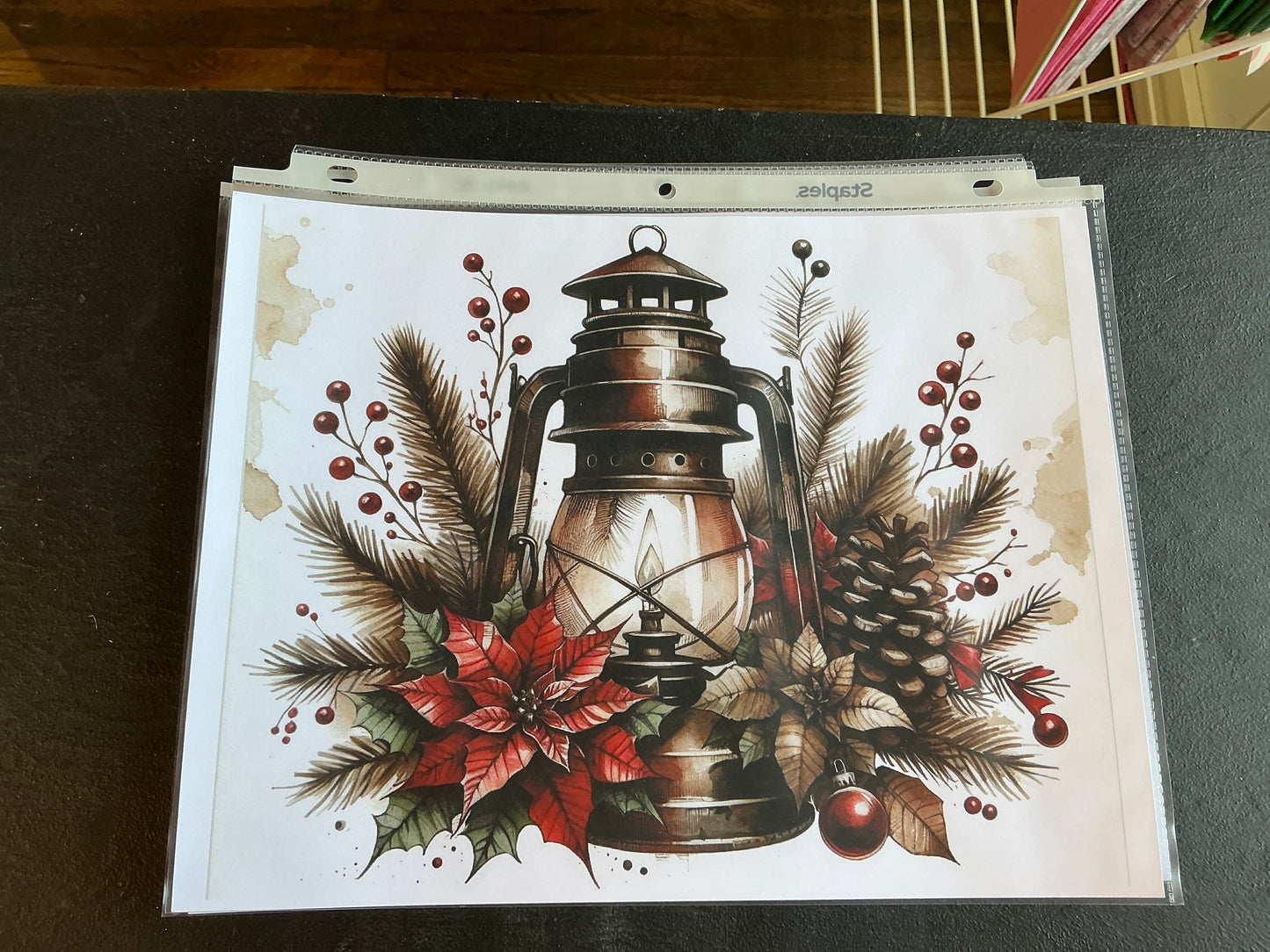 Christmas Card stock Scene