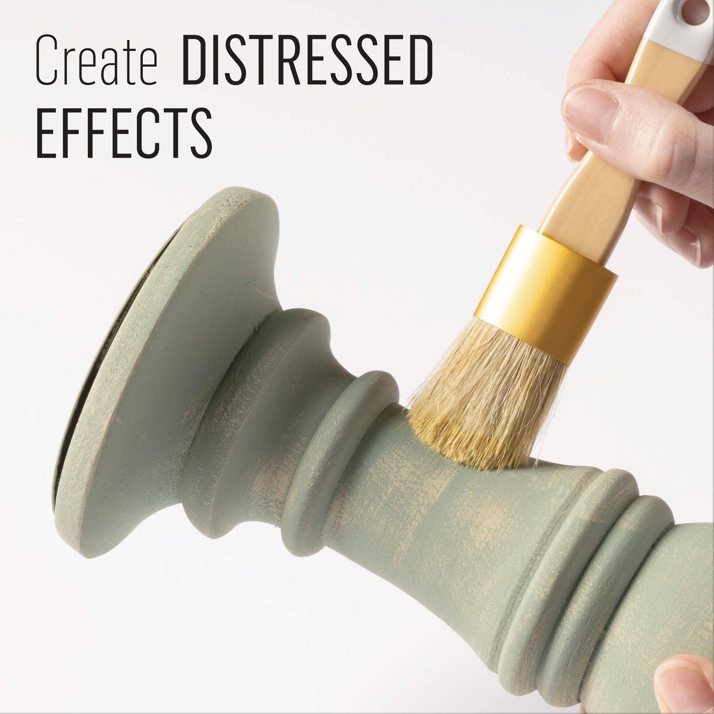 FolkArt® Home Decor™ Chalk & Wax Brush set, 2-Piece