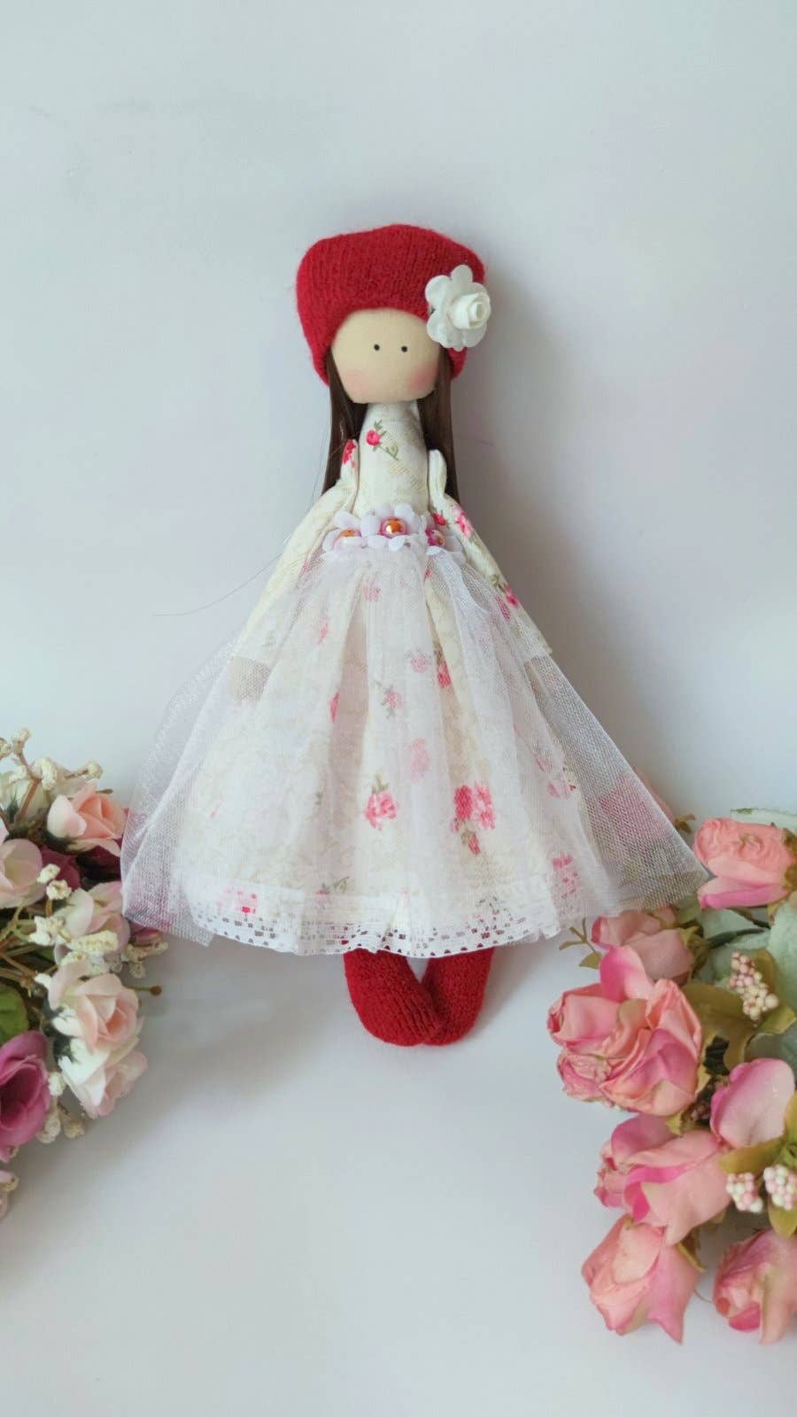 Mary Anne Doll,Handmade Doll, Fabric Doll