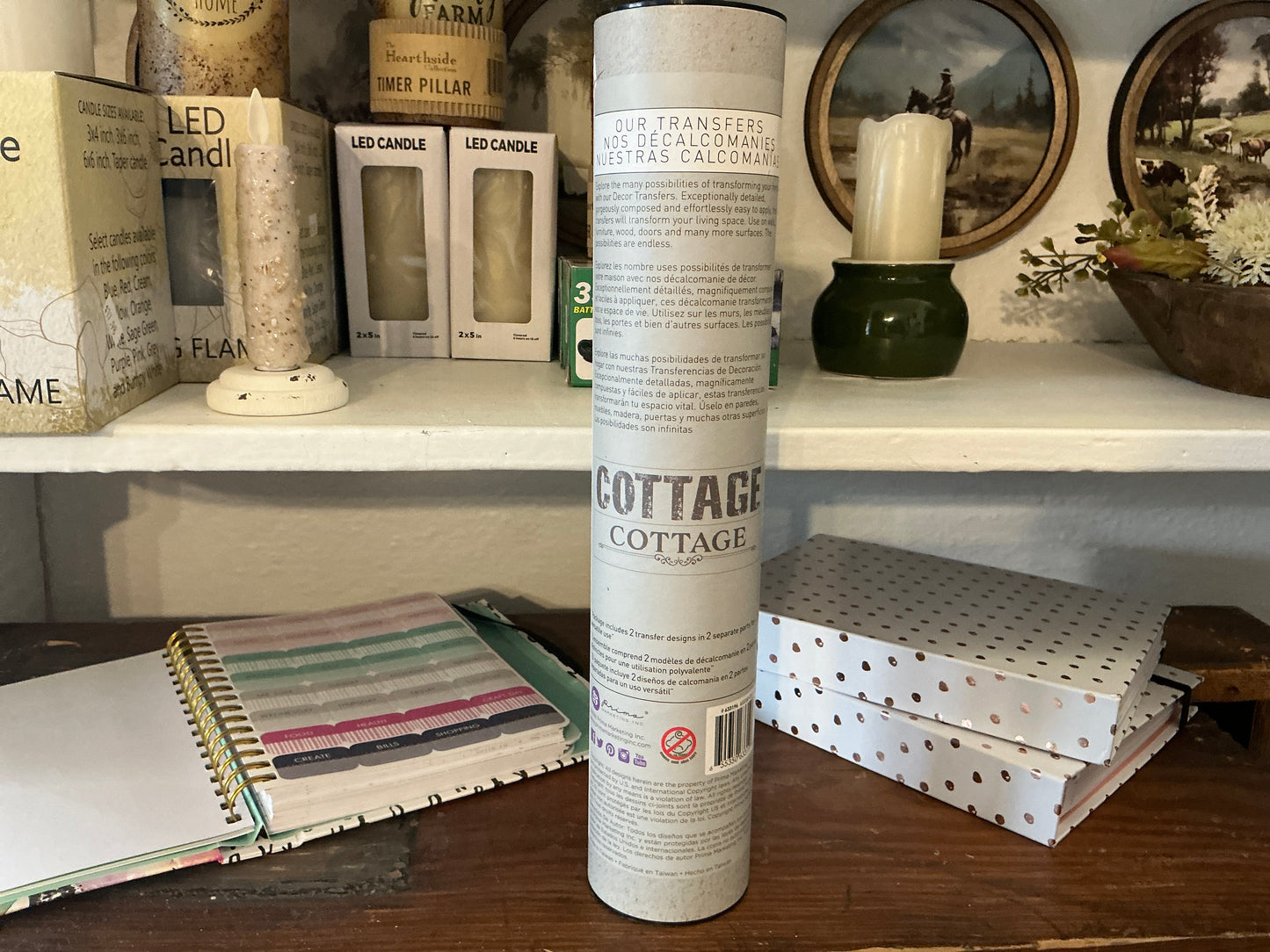 Boho paisley transfer