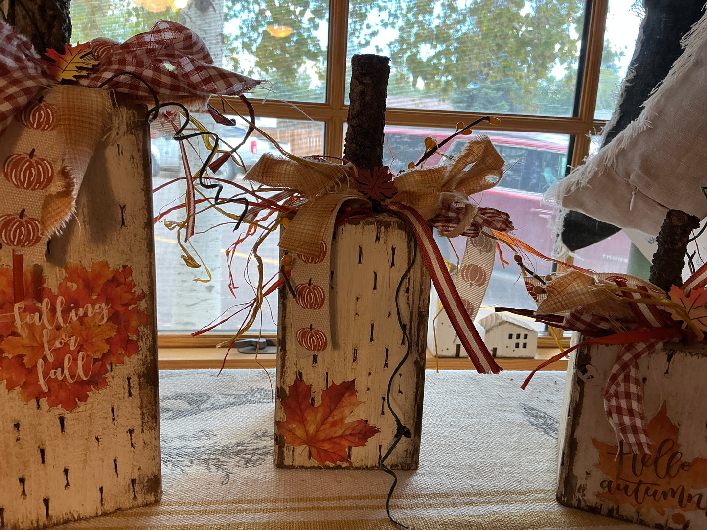 Pumpkin blocks medium 6”