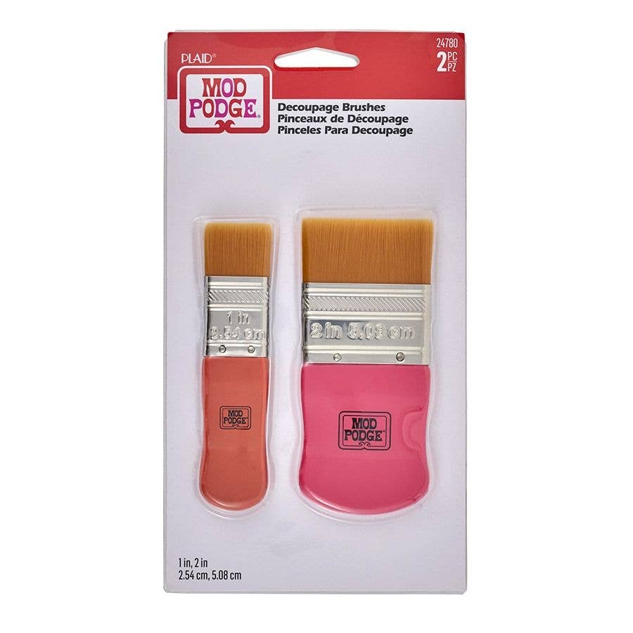 Mod Podge ® Decoupage Brushes - 2-Piece