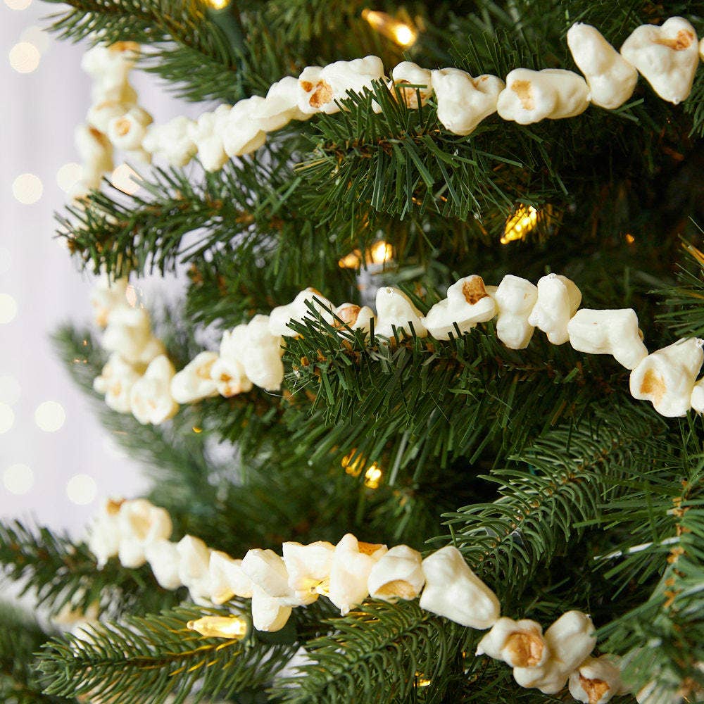 6' Artificial Old Fashion Popcorn Garland