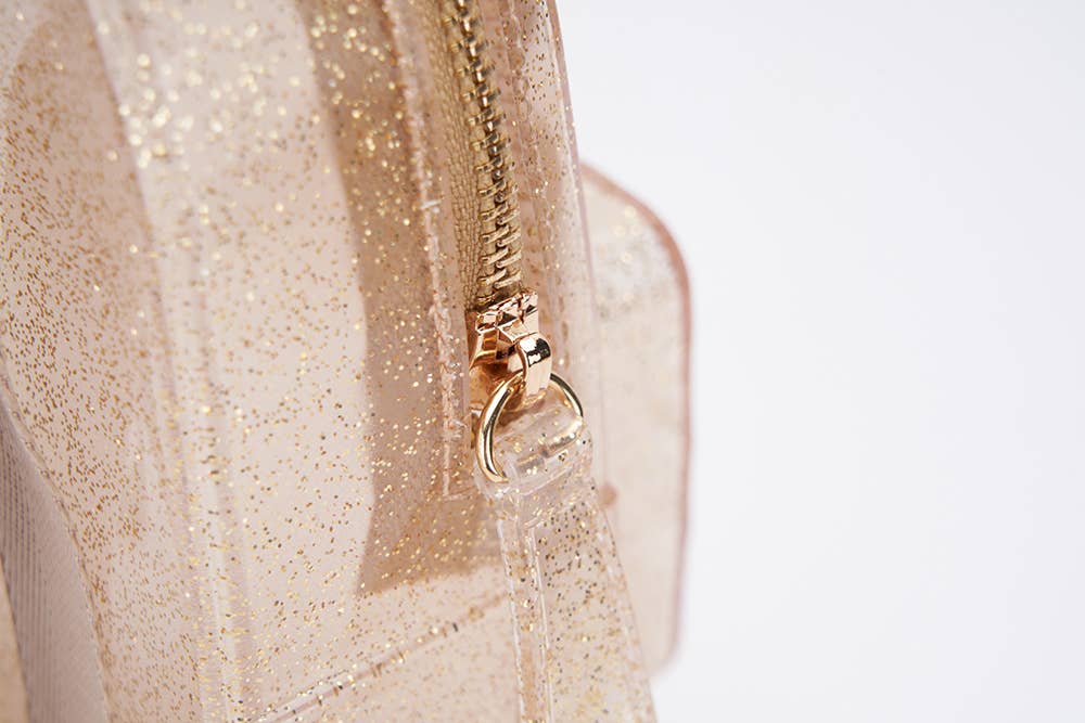P30 B1214 Gold Gold Bee Jelly Mini Backpack (2 Colors)