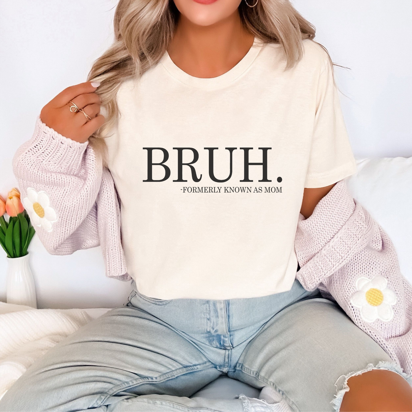 Bruh "Formerly Known as Mom" Mother's Day Graphic Tee