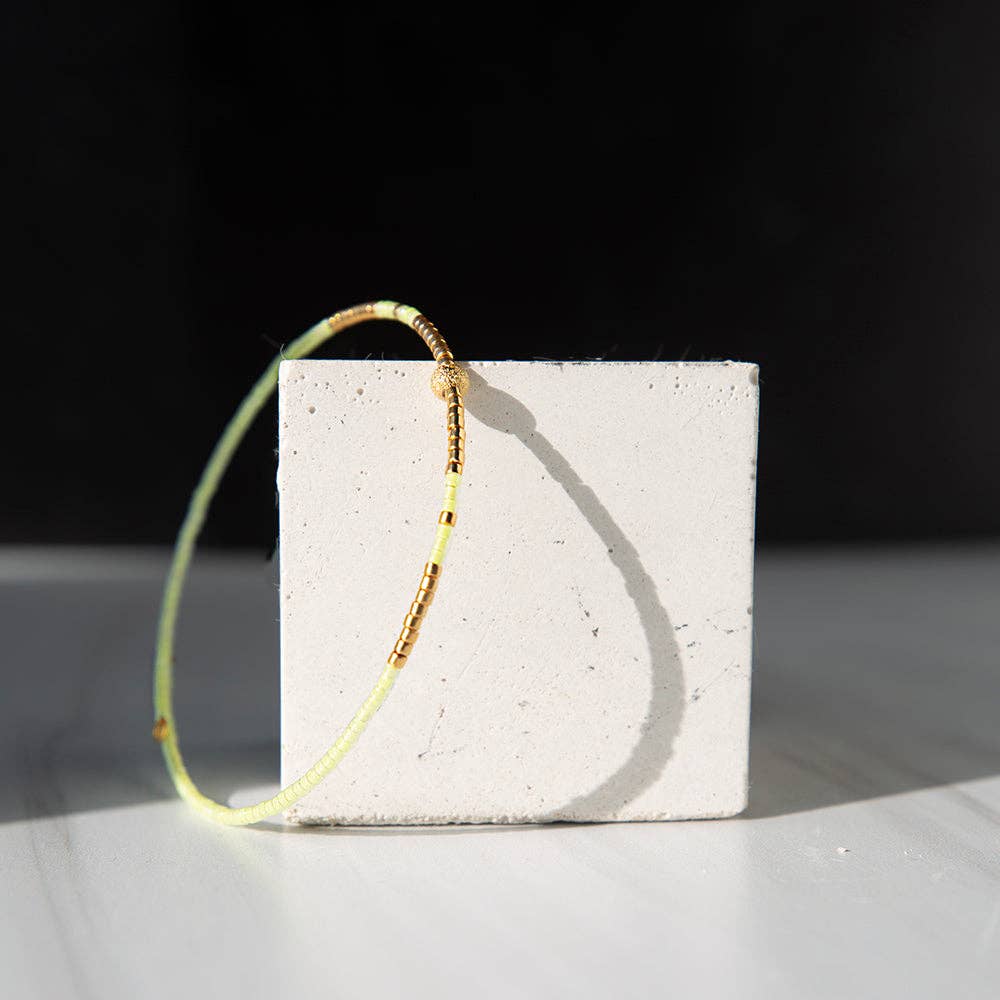 Sprinkles Bangle-Lime 