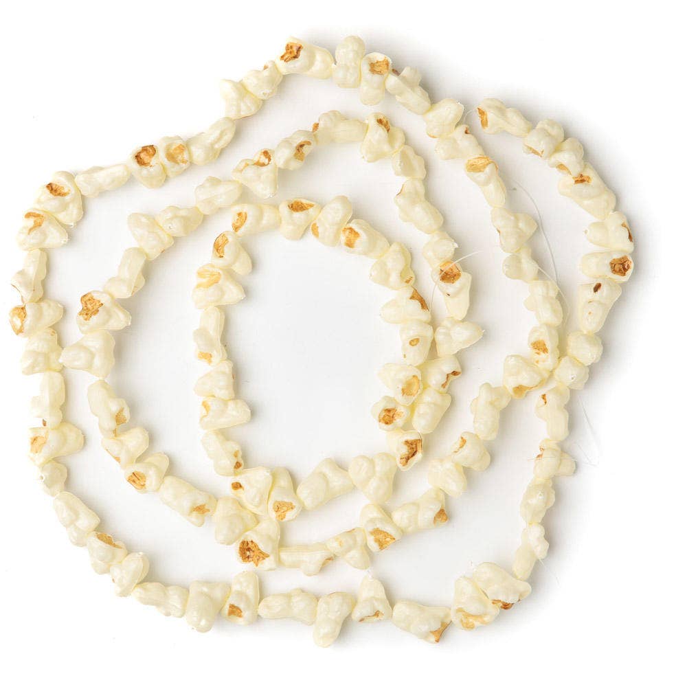 6' Artificial Old Fashion Popcorn Garland