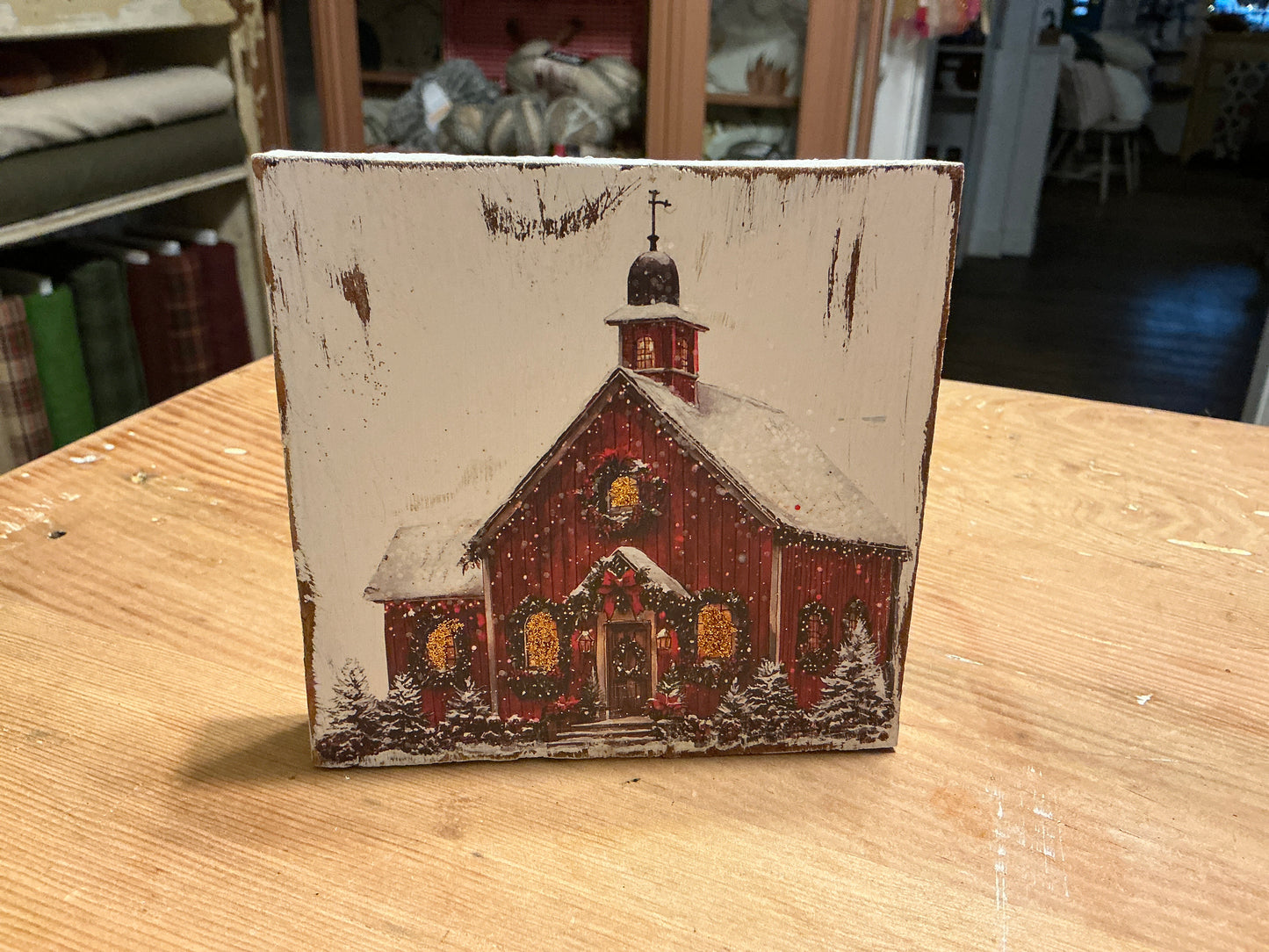 Christmas Block Village