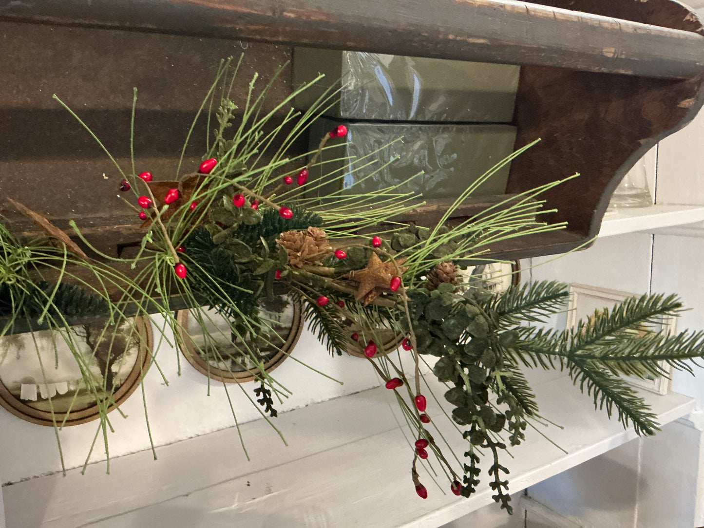 Mixed Greens/Rusty Stars