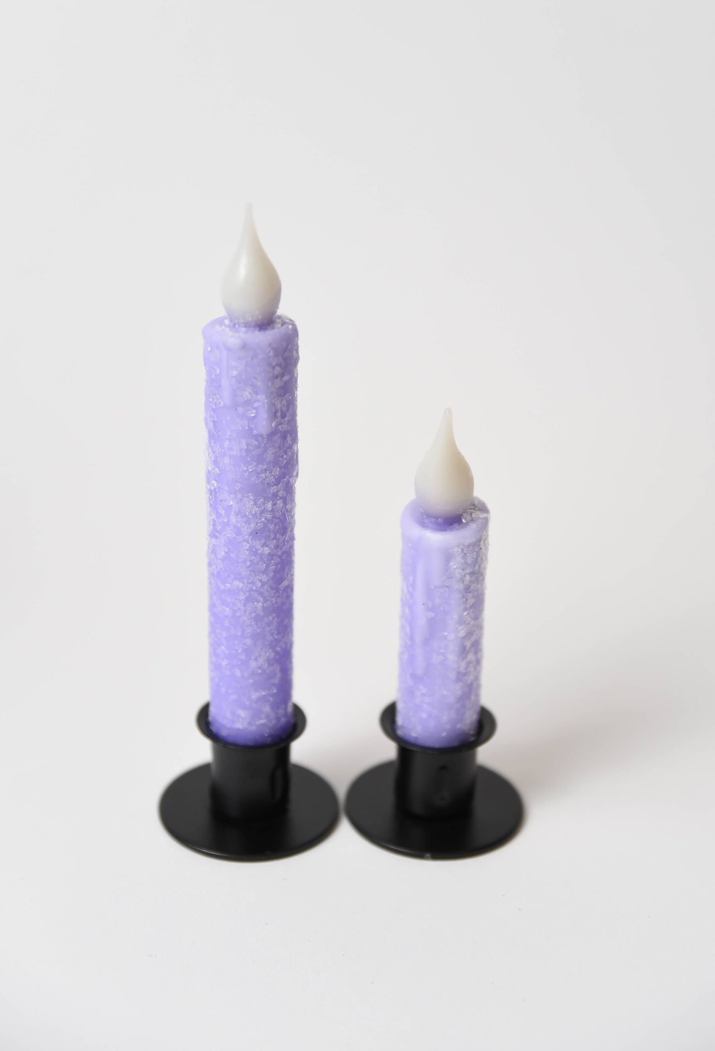 Diamond Dusted Pastels LED Timer Taper Candle