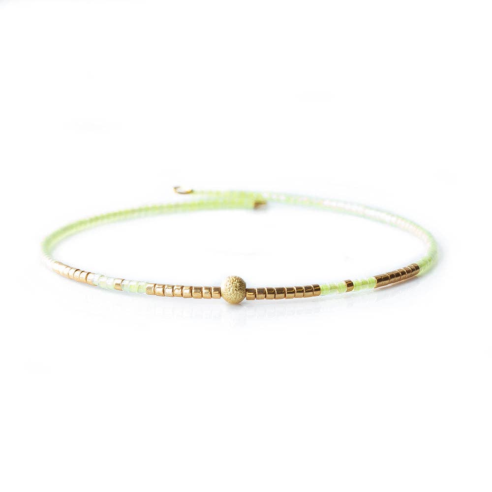 Sprinkles Bangle-Lime 