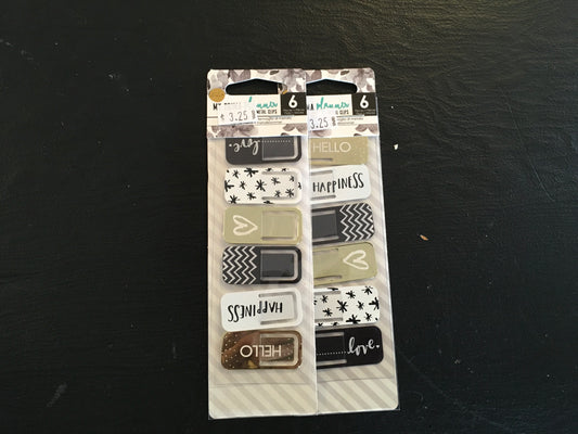 My prima planner metal clips