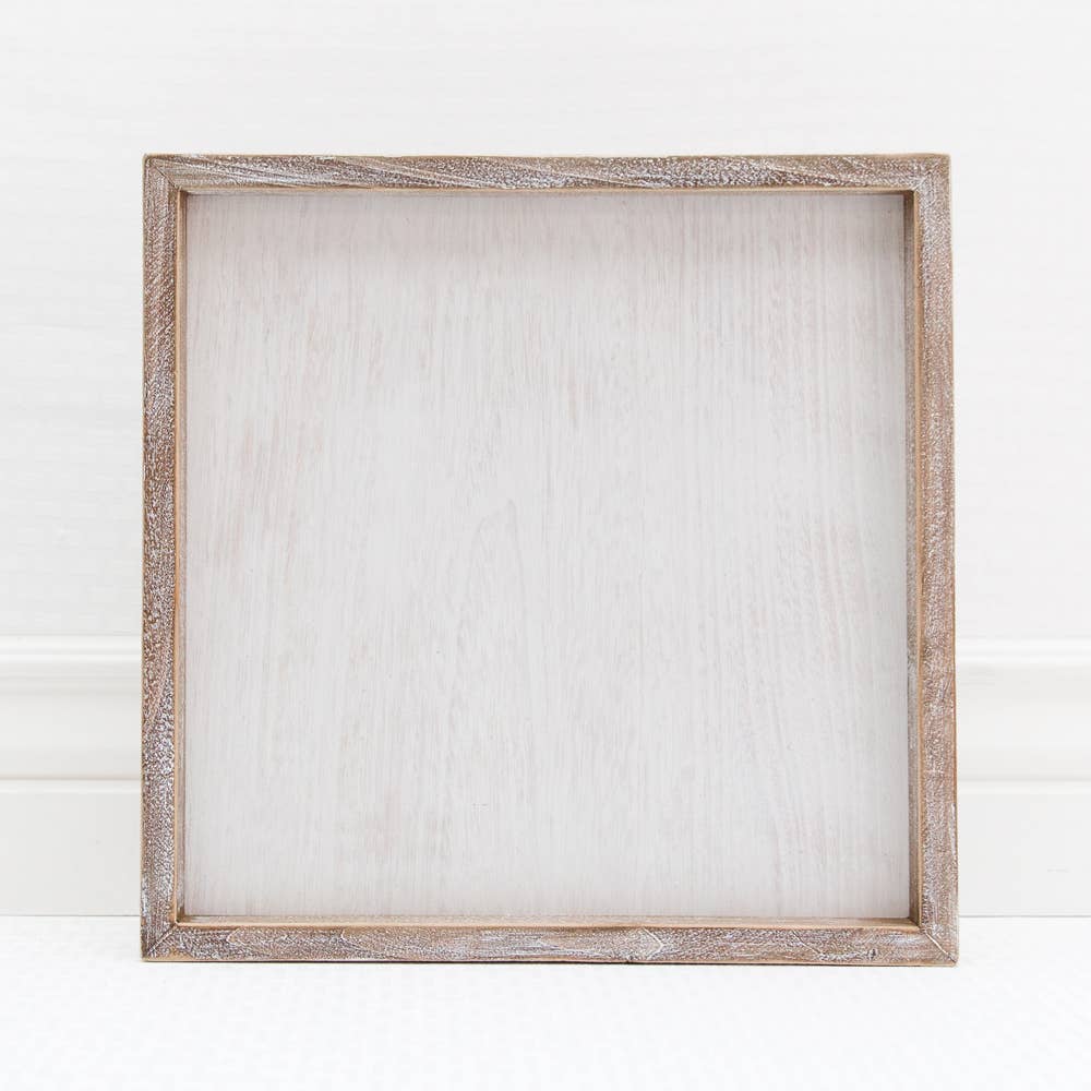 10011 - 12x12 wood framed blank sign w/removeable insert DIY